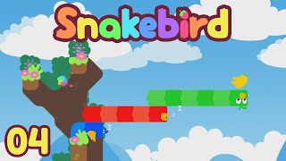 Snakebird 04 Bird Bridges Be Crazy Levels 1720 [upl. by Ajnos]