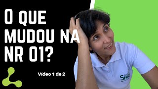 O que mudou na NR 1 Norma Regulamentadora Nº 1 Vídeo 1 de 2 [upl. by Heddie39]