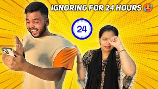 Ignoring My wife for 24 Hours Challenge 😳 Nikki Rone Lagi 🥵 [upl. by Qidas]