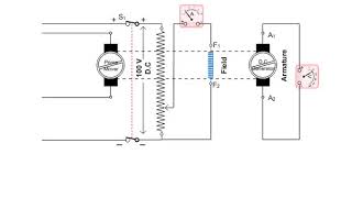 voltage build up in a separately excited dc generator [upl. by Ahtnamys]