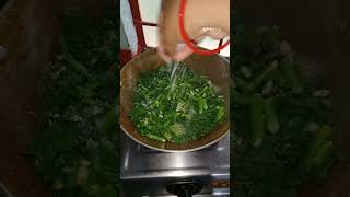 Kohda bhaji or barbati ki sabji bhunjiya style me 🥬🥗🤤hindisong cooking food [upl. by Yentroc]