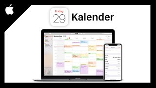 Apple Kalender Das Große Tutorial Apple Life Tutorial Serie Episode 5 [upl. by Cohette388]