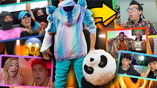 PANDA MUESTRA SU CARA Y ASÍ REACCIONAN YOUTUBERS ROAST YOURSELF [upl. by Nrubloc]