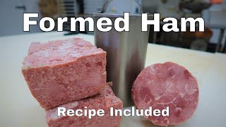 How to Make Formed Ham at Home Cheap and Easy Recipe Included [upl. by Luebke527]