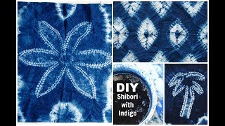 DIY Shibori with Indigo Dye [upl. by Catto560]