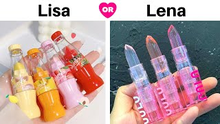 LISA OR LENA 💗  Beauty products  4 [upl. by Holleran]