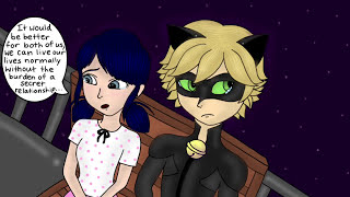 MariChat  The Hard Truth Miraculous Ladybug Comic DUB [upl. by Perni]