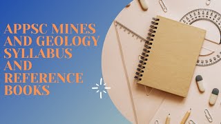 Appsc technical assistant in mines and geology syllabus and Reference books 📚 [upl. by Omor]