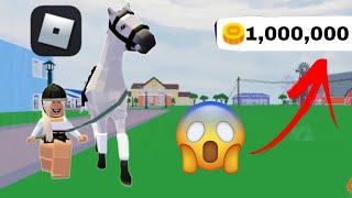 4 WAYS TO GET LOTS OF MONEY IN HORSE VALLEY ROBLOX [upl. by Sweyn492]