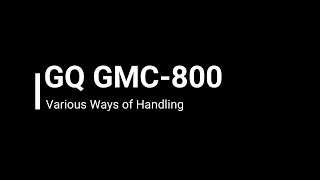 Various Ways of Handling the GQ GMC800 Geiger Counter [upl. by Lihka]