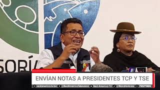 ENVIAN NOTAS A PRESIDENTES TCP Y TSE [upl. by Secunda]