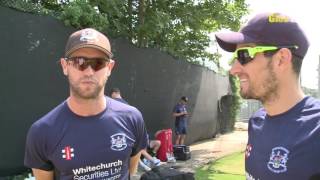 GLOS TV Howell and Cockbain ready for T20 cricket [upl. by Iramo154]