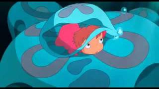 Ponyo  Offical Movie Trailer [upl. by Nallij442]