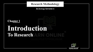 Introduction to Research Objectives amp Motivations Research Methodology  Chapter 1  6th Semester [upl. by Aliahkim]