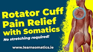 How to Ease Rotator Cuff Pain with Somatics No Stretching [upl. by Naitsabes]