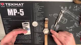 How to change a battery in a Timex Expedition watch [upl. by Miran499]