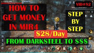 How to Get Money in Mir4  Darksteel to Draco to Wemix to Money USD PHP IDR BRL VND THB [upl. by Yetak15]