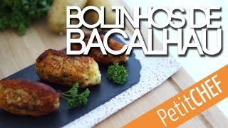 Bolinhos  pastéis de bacalhau [upl. by Saxela747]