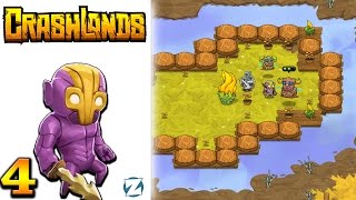 Crashlands Gameplay  Ep 4  Building Lets Play [upl. by Monie]