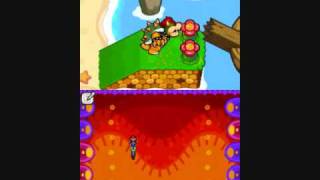 Mario and luigi Bowsers Inside Story Nose Mini Game [upl. by Akiv]