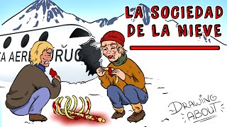 HISTORIA REAL ❄️ LA SOCIEDAD DE LA NIEVE El milagro de los Andes  Draw My Life [upl. by Slerahc]