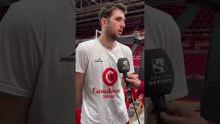 🎙️ Jaime Fernández en la previa del partido de FIBA Europe Cup basketball FIBAEuropeCup [upl. by Kilan]