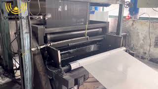 Check out the manufacture process of Semiconductive Water Blocking Tape oneworld [upl. by Adnuhsed]