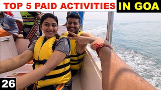 Goa water sports  Water Sports in Goa Under ₹ 1300  Goa Tourism  Complete Guide [upl. by Elmina]