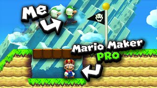 How I Outsmarted Mario Makers Best Player [upl. by Eceela]