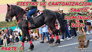 Cabalgata programa de Fiestas de Cantonización de Santo Domingo de los Tsáchilas Ecuador 2024 23 [upl. by Alaekim]