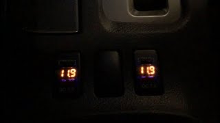 How to change the USB charger numbers to match your Toyota back lit displays [upl. by Ivetts]