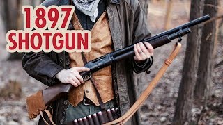 Winchester M1897 Pump Action Shotgun from Red Dead Redemption 2  RangerDave [upl. by Adair]