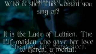 ♫ Soundtrack  Lord of the Rings  The Song of Lúthien [upl. by Dlabihcra978]