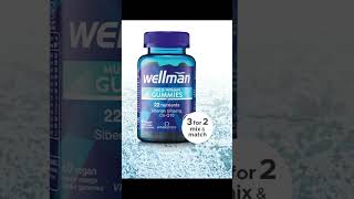 Wellman Gummies Multivitamins for Men [upl. by Setarcos259]