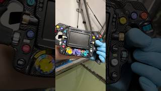 F1 steering wheel diy satisfying hobby mercedes amg f1 formula1 passion perfection [upl. by Ahcorb]