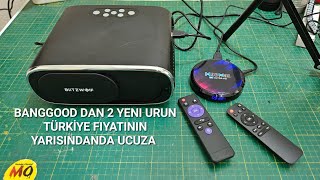 H96 MAX 8K ULTRA HD TV BOX VE BLİTZWOIF BWV4 5G PROJEKTÖR [upl. by Awra183]