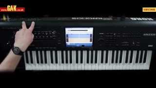 Korg Kronos Music Workstation Demo  PART 3 [upl. by Berky]