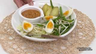 Gado gado groenten uit Indonesië  recept Allerhande [upl. by Euqinor]