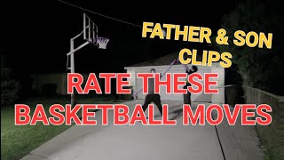 Rate These Basketball Moves 243 ❤️🏀🇵🇭 basketball hoops family fyp [upl. by Atirys]