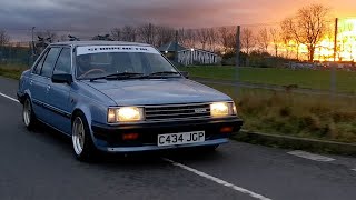 a 1986 NISSAN SUNNY B11 during Sunday Sundown [upl. by Gerstner]