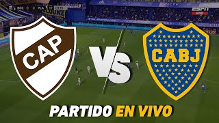 PLATENSE VS BOCA EN VIVO  LIGA PROFESIONAL  TODO POR BOCA 12 [upl. by Sharon]