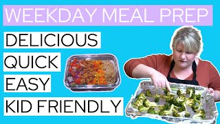 How I Meal Prep Healthy Weekday Family Lunch amp Dinners  Delicious amp Budget Friendly [upl. by Aliban]