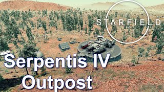 Serpentis IV Outpost  Exploring Deep into Varuun Zealot Territory  Great Views  Starfield [upl. by Yelknirb]