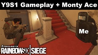 The Montagne 1v5 Ace  Y9S1 Test Server  R6 Siege [upl. by Subir704]