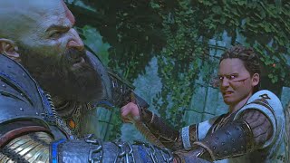 Heimdalls Full Boss Fight amp Death Scene in GOD OF WAR RAGNAROK 4K 60FPS [upl. by Ennayoj654]