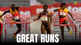 Full race Omar McLeod amp Kadrian Goldson Wins  Britany Anderson and Jodean Williams Loses [upl. by Naivad]