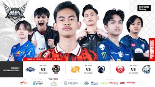 🔴 LIVE  MPL ID S14  Regular Season Hari 3 Minggu 3  Bahasa Indonesia [upl. by Rahr]