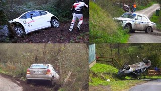 Rally Ciudad de Langreo 2023  Crashes amp Big Show  CMSVideo [upl. by Brazee431]