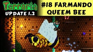 Spawn de Queen Bee e Bossdrop Bee Keeper Beegun e Hive Wand  Terraria 121 18 2013 [upl. by Todhunter56]