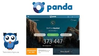 Skydda din dator gratis med Panda Free Antivirus [upl. by Airbas]